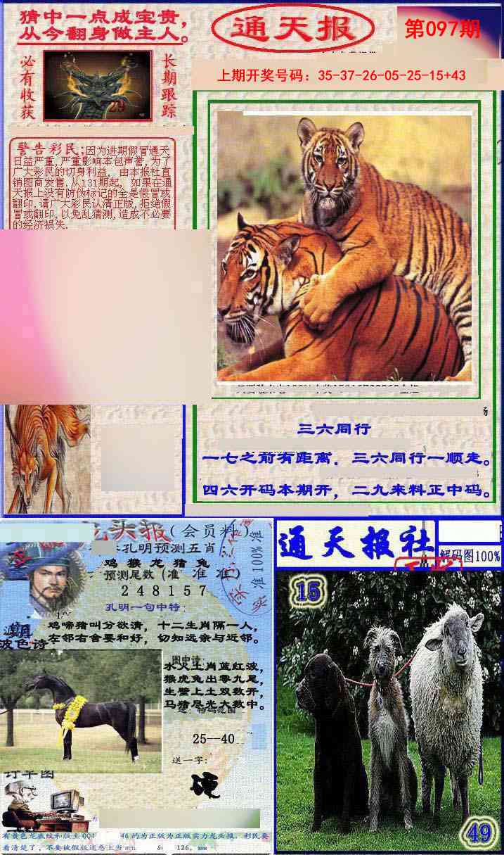 097期实力通天报[图]